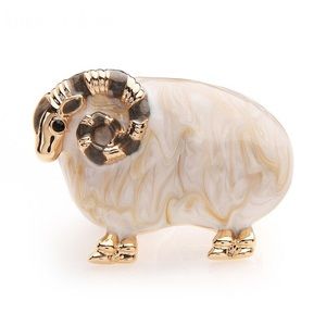 Ram Brooch Pin Jewelry